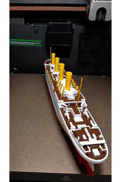 NorthEdge3D HMHS Britannic 3D Gemi Maketi – Detaylı Hastane Gemisi Koleksiyon...
