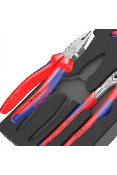 wera Foam insert 9780 with KNIPEX pliers Set 1, 3 pieces