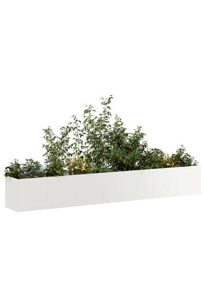 vidaxl Jardiniera 280x40x40 cm otel inoxidabil