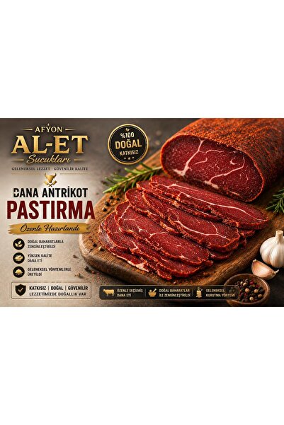 AFYON AL-ET SUCUK Afyon AL-ET Pastırma 100GR