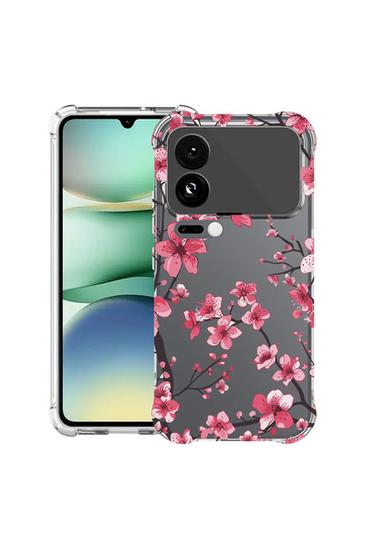 bestcase Husă Antișoc pentru Xiaomi 17 Pro, Florală - Floare de cireș, 209999...