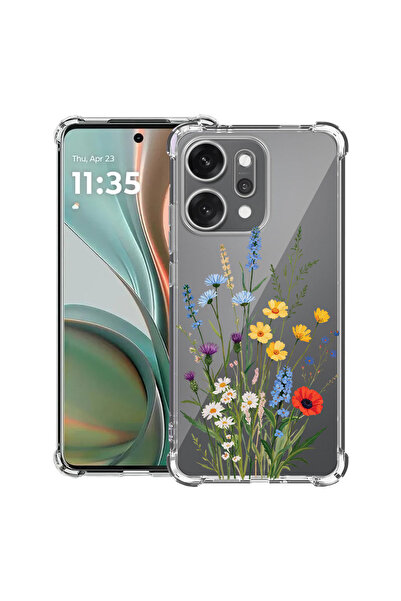 bestcase Αντικραδασμική Θήκη για OPPO Reno14, Χαριτωμένο Ανθοδέσμη, 2052057 A...