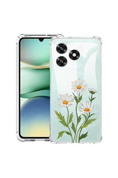 bestcase Husă Antișoc pentru Honor X5c Plus / X5c, Florală - Margarete Presat...