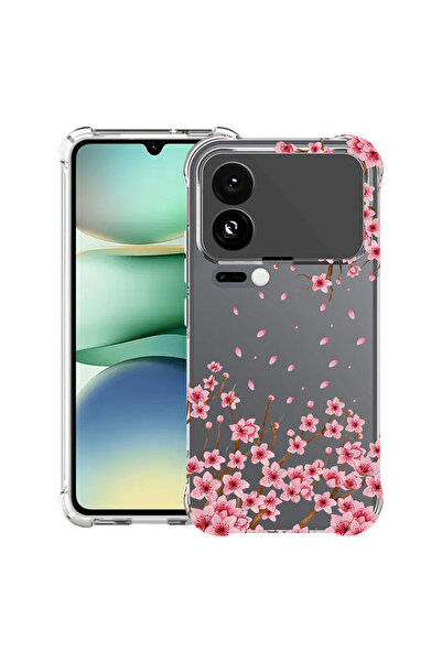 bestcase Husă Antișoc pentru Xiaomi 17 Pro, Florală - Floare de cireș roz, 20...