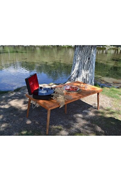 WOODENSA Kamp Masası, Katlanabilir Model, Piknik Ve Bahçe Masası Portatif Mas...