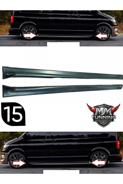 MMTUNNİNG VOLKSWAGEN TRANSPORTER T5 YAN MARŞPİYEL TAKIMI (UZUN ŞASE) (BOYASIZ...