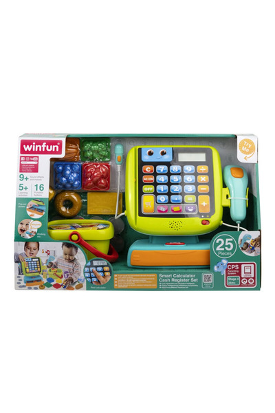 WINFUN Διαδραστικό Σετ Ταμειακής Μηχανής, 25 τεμάχια
