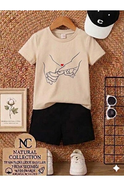Nice Clothes Tricou și pantaloni scurți de vară pentru copii, unisex (imprime...