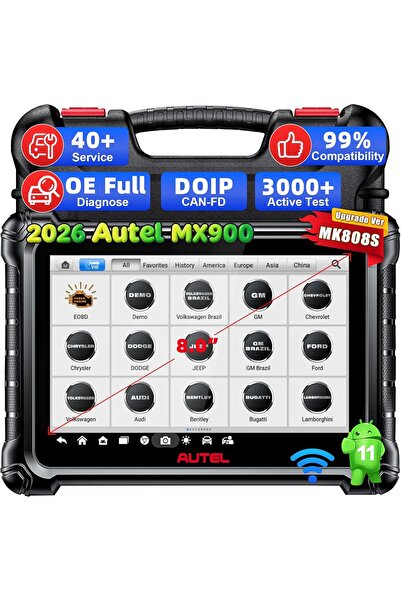 Autel ماسح ضوئي ثنائي الاتجاه MaxiCheck MX900 OBD2، تم تحديثه من MK900 MK808 ...