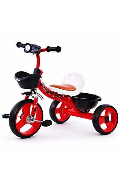 OEM Children's tricycle for ages 2+, front-rear basket, seat with backrest, l...