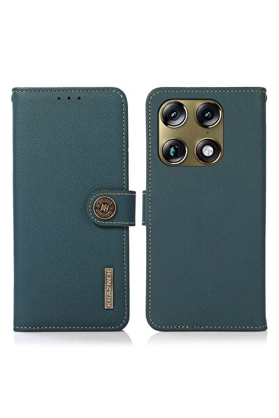 KHAZNEH Δερμάτινη Θήκη Πορτοφόλι Green (Motorola Signature 5G)