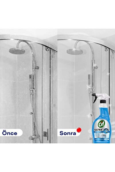 Cif Ultra Sprey Kireç ve Pas Sökücü 750 ml x2