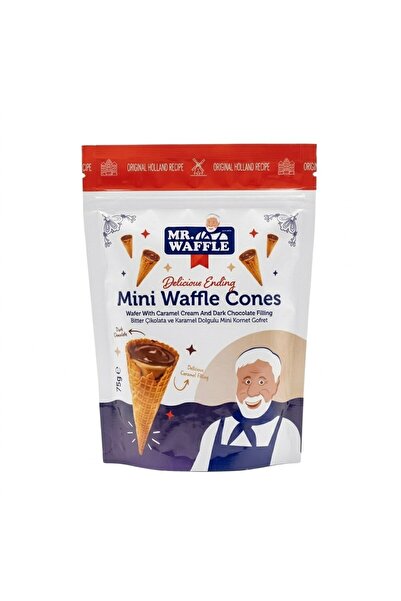 MR.WAFFLE Mr. Waffle Mini Waffle Cones 75g