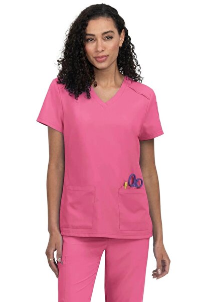 KOI Happiness Cureology Cardi C101 Halat medical de damă, Roz cuișoară