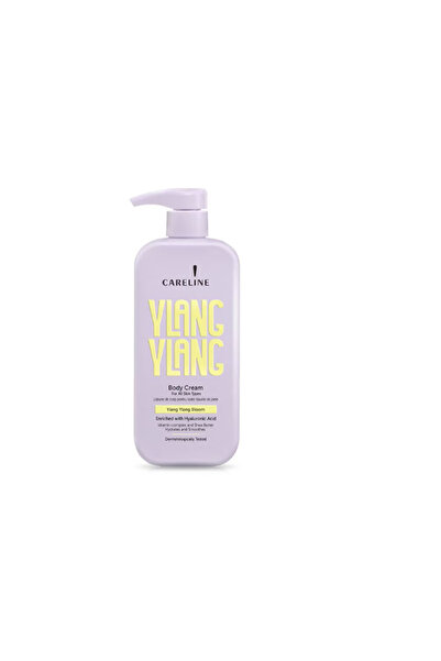 Careline Cremă de corp Ylang Ylang Bloom cu Acid Hialuronic și Unt de Shea 500ml