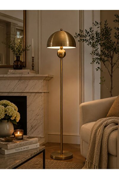 burenze Jüpiter Pinterest Model Toplu Ayaklı Lambader Eskitme Gold Sarı Bohem Metal Abajur Başlıklı Lambader