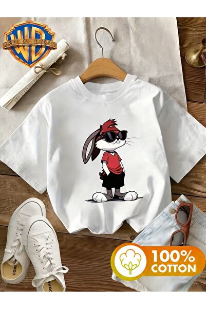 H&GHAMLEGİYİM Printed Oversized Unisex Women's Crewneck T-Shirt