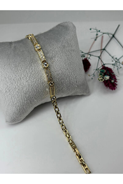 Generic Brand Zircon Stone Brass Zircon Bracelets 17+2 cm - Kbl0337