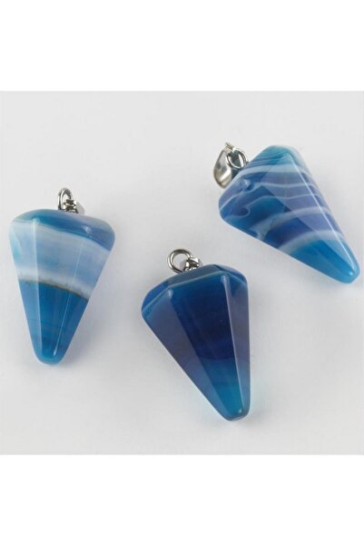 ZERO LAND Ilkeshop Agate Pandül Natural Stone (01354) Pendant-Mi