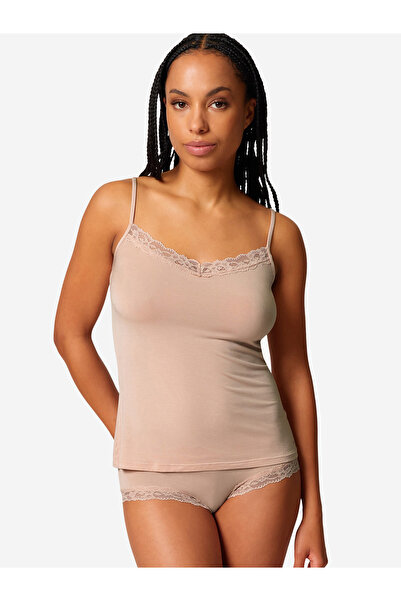 Skiny Spaghettitop Modal Lace