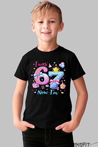 GILDAN Tricou Aniversar Six Seven My Birthday