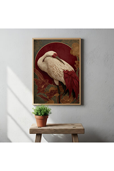 Tuba Decor Tablou într-o singură bucată cu ramă din lemn, cu pește macrou ele...