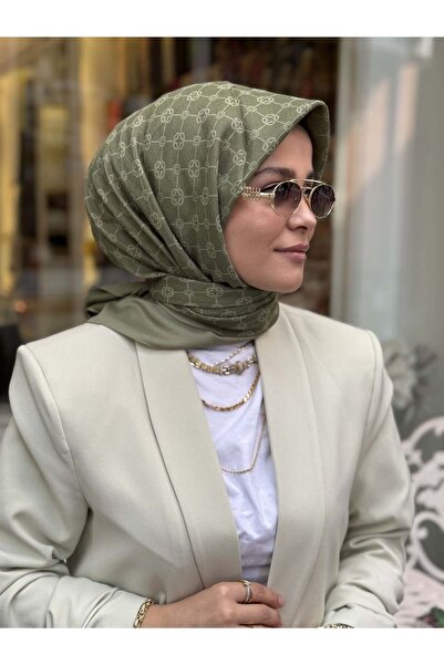 Aker Elegance Monogram Eşarp