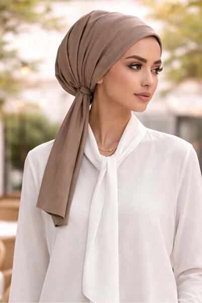 Aişe tesettür Mink Scarf Bonnet