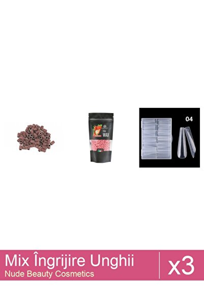 Makeup Set Mix 3 produse Ingrijire Unghii: Tipsuri reutilizabile 120 bucati-0...