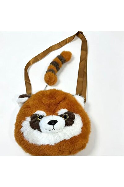Bleco Cute Panda Plush Crossbody Bag, Soft Fluffy Animal Sling Purse, Adjusta...