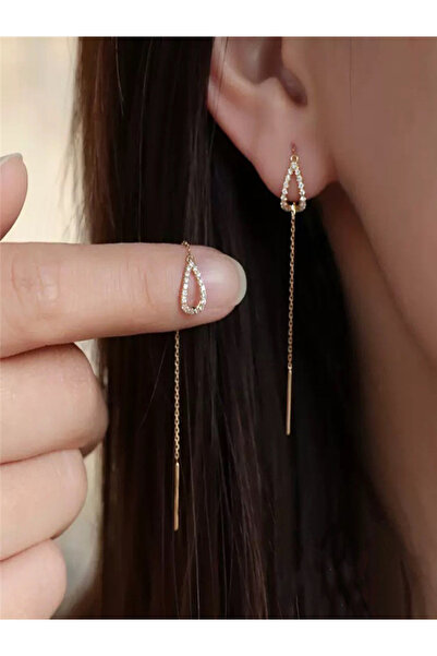Choice3 S1-2pcs-golden EVISPOL Luxury Drop Earring Long Tassel Earrings for W...