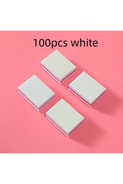 choice2 100 قطعة بيضاء، 10/50/100 قطعة متنوعة، مكعبات إسفنجية مربعة مزدوجة ال...