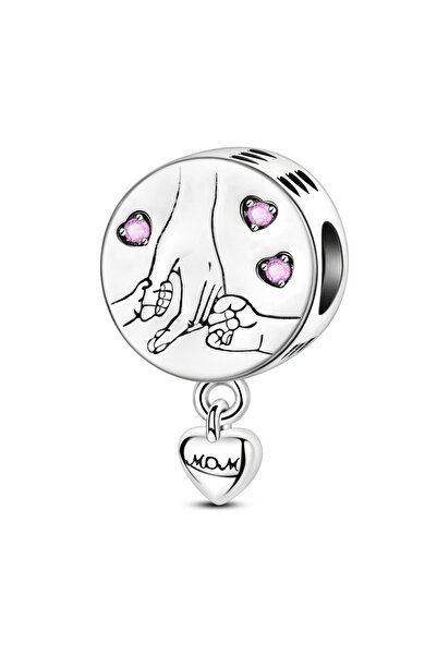 Choice16 Ktc1577 Mother's Day 925 Sterling Silver Charms Beads Love Mom Heart...