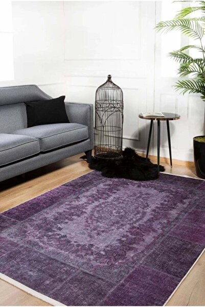 halinet Halı.Net Multi-Colored Classic Washable Non-Slip Living Room Carpet H...
