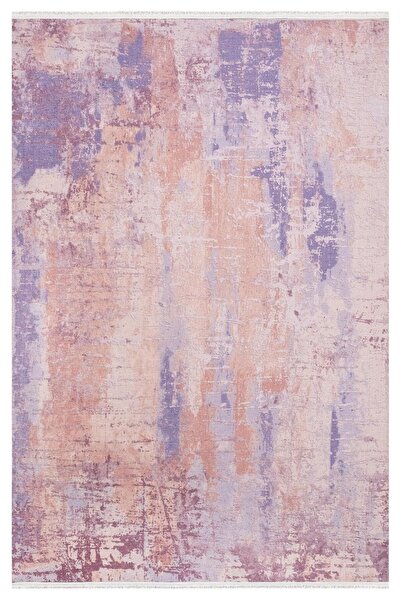 halinet Halı.Net Multi-Colored Modern Washable Non-Slip Living Room Carpet Pi...