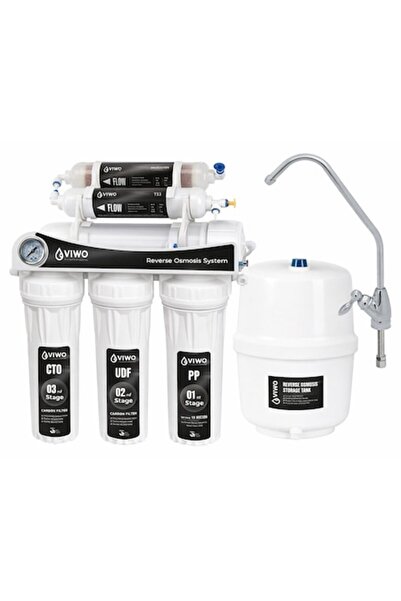 viwo WaterPro 6T Premium Reverse Osmosis System, 6 Filtration Stages, Drinkin...