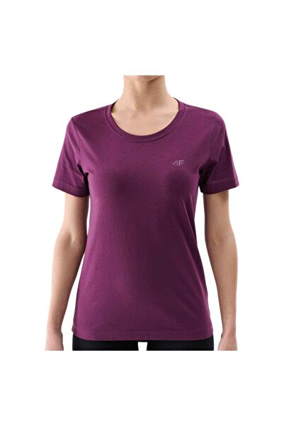 4F Tricou de damă cu mânecă scurtă M
