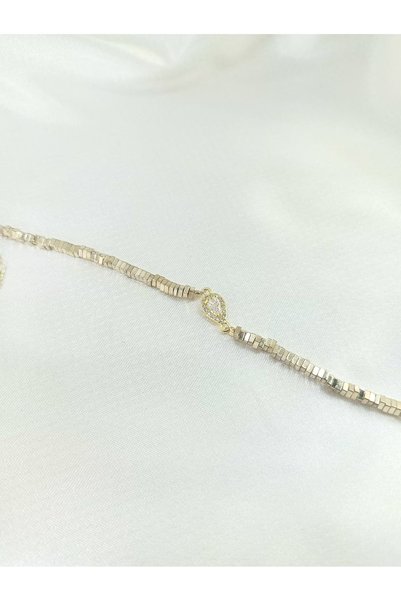 LUX Minimalist ve şık zincir tasarımı Çelik Bileklik