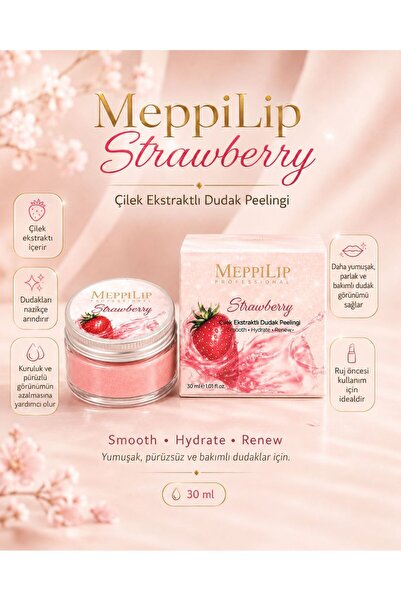 MeppiBrows MeppiLip Dudak Balm Peeling