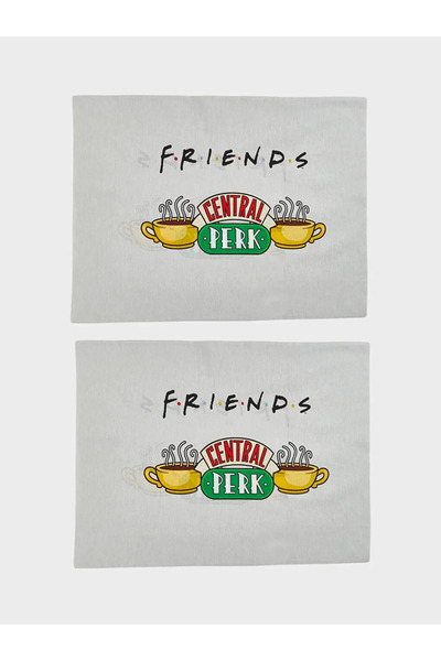 LC Waikiki Lcw Home Mixed Friends Printed Pillowcase Set of 2 50X70 cm