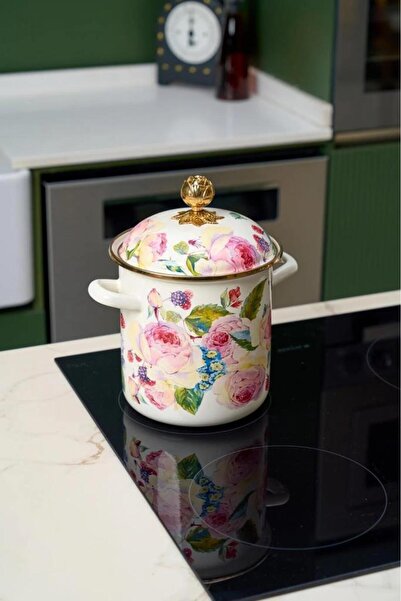 Miss Betty ROSE DELUXE EMAYE BAKLİYAT KABI 16CM