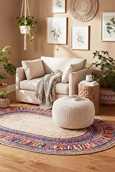 Chilai Home Trapezi Makinede Yıkanabilir Kaymaz Taban Leke Tutmaz Dijital Salon Halısı Mutfak Halısı ve Yolluk