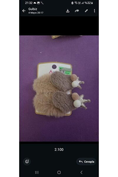NO BRAND Plush double buckle for children
