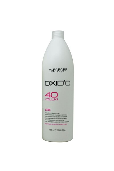 Alfaparf Milano Οξειδωτική Κρέμα 12% Oxid'O 40 Όγκοι, 1000 ml, Οξειδωτικό