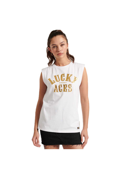 SUPERDRY Tricou fără mâneci de damă M