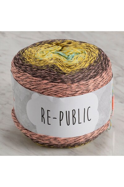 LA MİA YARNS La Mia Fresh mramorirana pređa za ručno pletenje - LF012