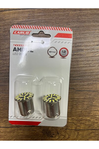 YGT Led Ampül Beyaz 67-93 Tek Duy 18 Led 12 Volt