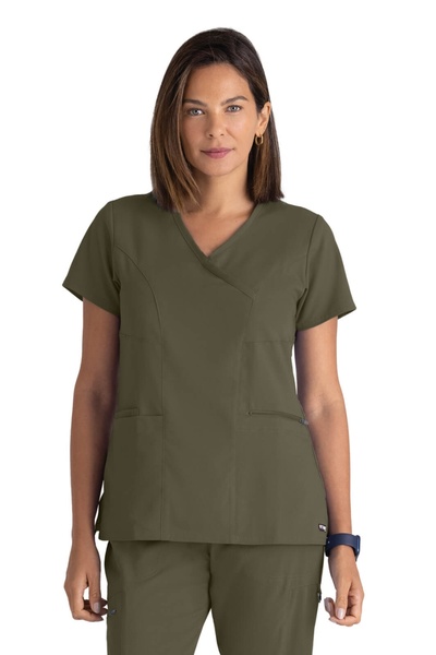 Barco Γυναικεία Ιατρική Μπλούζα Grey's Anatomy της Kim, Λαδί (GRST001)