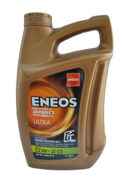 ENEOS Ulei motor Premium Ultra 0W20 4L Benzina|Diesel