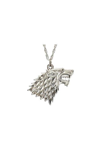 Game of Thrones Lantisor Cu Pandantiv Lup, med0064